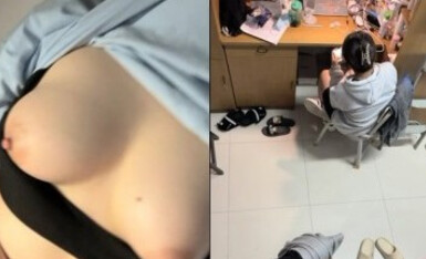 【大学宿舍的乐趣】，沉浸式偷窥女大学生，打游戏聊八卦，蚊帐内极品粉穴