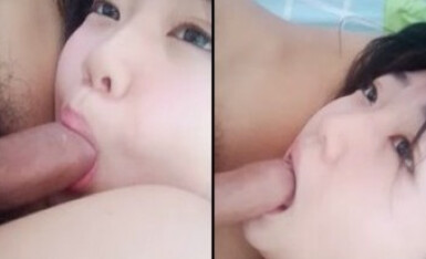 南宁贱贱的女神，舌头会耕地， 最享受舌舔口爆大JB，哪个男的受得了这样？