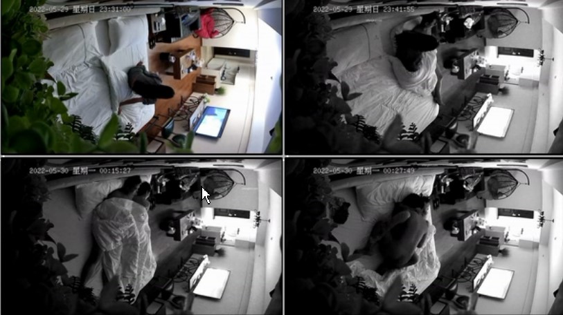 新流出 酒店安防摄像头偷拍文艺小青年约良家少妇对白清晰（不要祸害我）