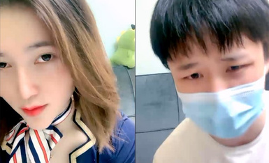 情趣制服美御姐！约操榜一大哥！撩起短裙丁字裤，吸吮深喉大屌，张开双腿抽插浪叫不断