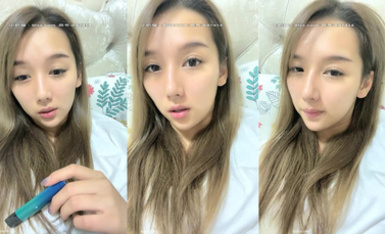 高顏值清純女神 星luck(楊蔥蔥) 50部合集 (32)