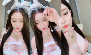 珠峰顏值 美炸了！【草莓味蛋糕】軟糯悶騷~無敵豪乳小粉逼 (4)