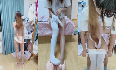 私密電報群震撼泄密！00後女友，真實LT情侶【軟軟兔】未流出劇情，C服定製精選，無套啪啪，騷話不斷 (3)