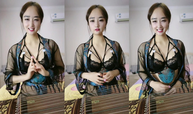 高顏值古箏舞姬@妹妹的閨蜜 尺度福利秀 (8)