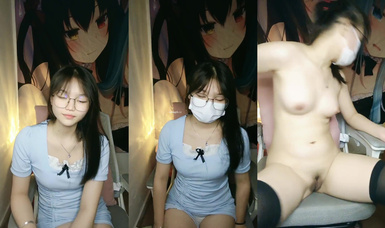 清純粉嫩眼鏡娘@酒窩小妹 尺度福利秀 (15)