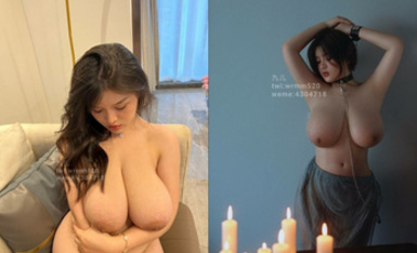 最新10月福利！推特超強I罩杯巨乳反差婊【wrmm520】稀有露臉私拍，露出紫薇抖奶裸舞，最完美炮架子 (1)