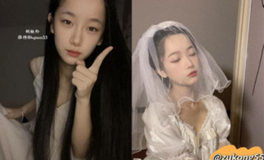 04年清純露臉小姐姐【胡椒籽】最新9月定製，各種COS裸體騷舞，道具紫薇噴水，與金主性愛 (9)