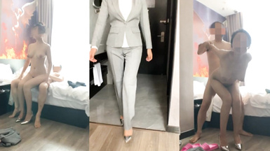 天花板級約炮大神『Adeless2』-為了業績也是拼了，最後艹的白漿都出來了