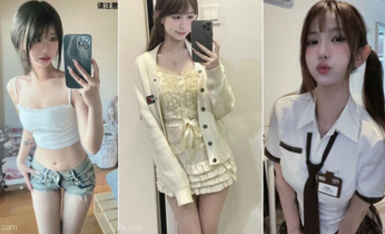 抖音反差女神『宥子oct9』最新定製道具自慰，風騷氣質高挑身材男人看了就想侵犯 窮人女神富人玩物精盆 (5)