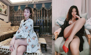 極品母狗騷少婦，情趣制服自慰，3P大混戰被炮友各種無套猛干 (2)