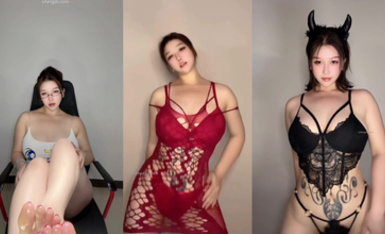 快手沖田吉拉 付費定製 木瓜巨乳 乳貼抖胸舞 擼管呻吟 大屁股 (5)