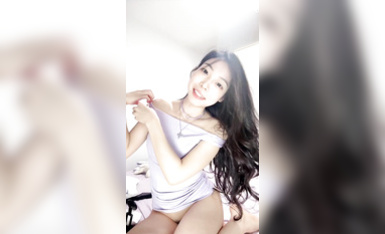 【濕濕】絕頂長腿騷母狗狗鏈舔內褲高跟鞋插逼 (28)