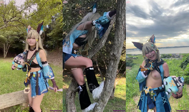 顏值不錯，拍攝質量都挺高的，每期都是不同的cosplay角色，擼點肯定夠用的，還不錯 (38)