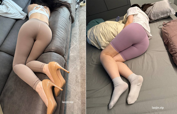 2025年6月最新，【推特網黃】冷白皮御姐，【嬌妻日記】，性愛XO瑜伽褲高跟誘惑，平常有在健身，身材好無套啪啪！ (2)