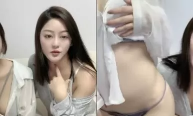 全网最美双胞胎，姐姐妹妹嗨起来颜值很高带上口罩开始撩-The AV Porn